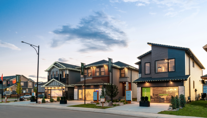 Front Garage Showhomes