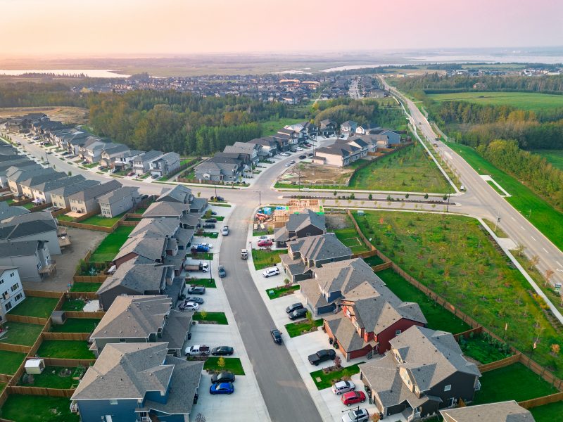 Kinglet by Big Lake Aerial