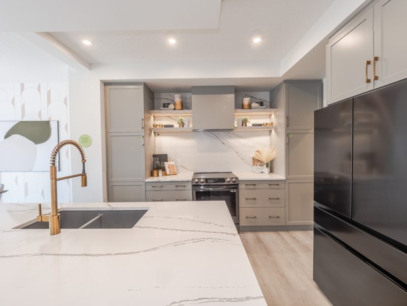 Bedrock Homes Elena F Front Garage Showhome Kitchen