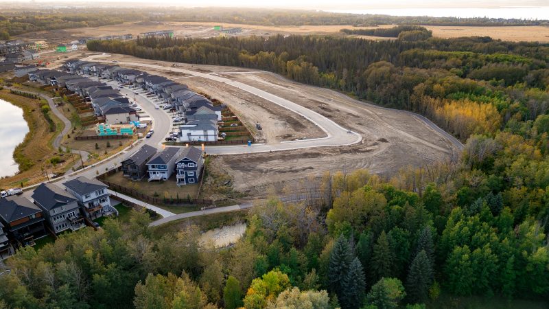 Kinglet by Big Lake aerial 2025