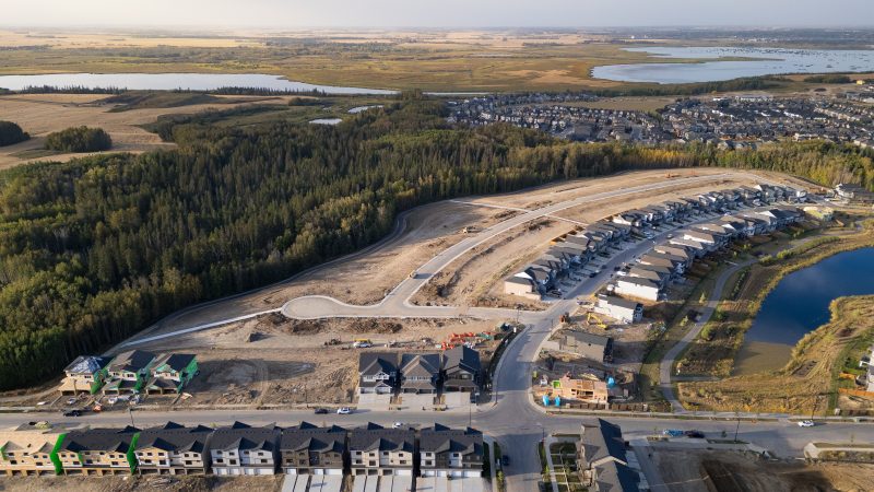 Kinglet by Big Lake aerial 2025