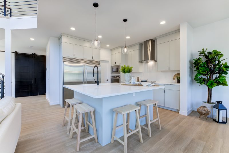 Kitchen in City Homes Brantford M Showhome in Kinglet by Big Lake
