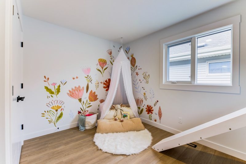 Secondary bedroom in City Homes Brantford M Showhome in Kinglet by Big Lake